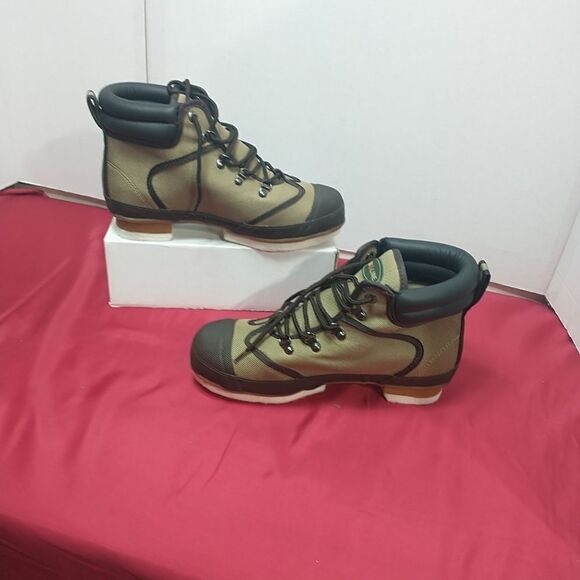 Pro Line Mens Fishing Boots, Green, Sz 9 New, Superior Outdoor Wear #52502. - Picture 2 of 7